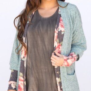 Mint forever cardi